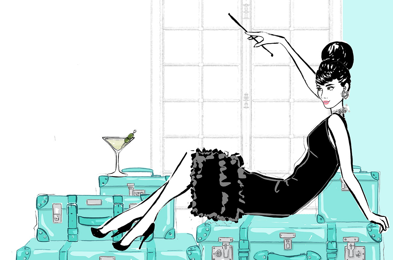 Audrey Hepburn: The Illustrated World of a Fashion Icon: Hess