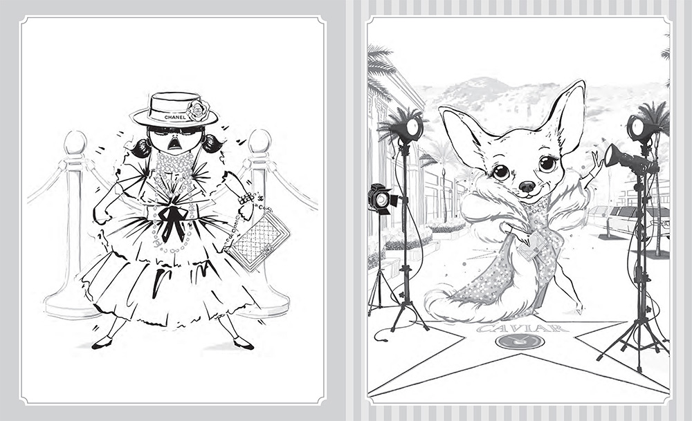 Claris The Chicest Mouse in Paris Colouring Set